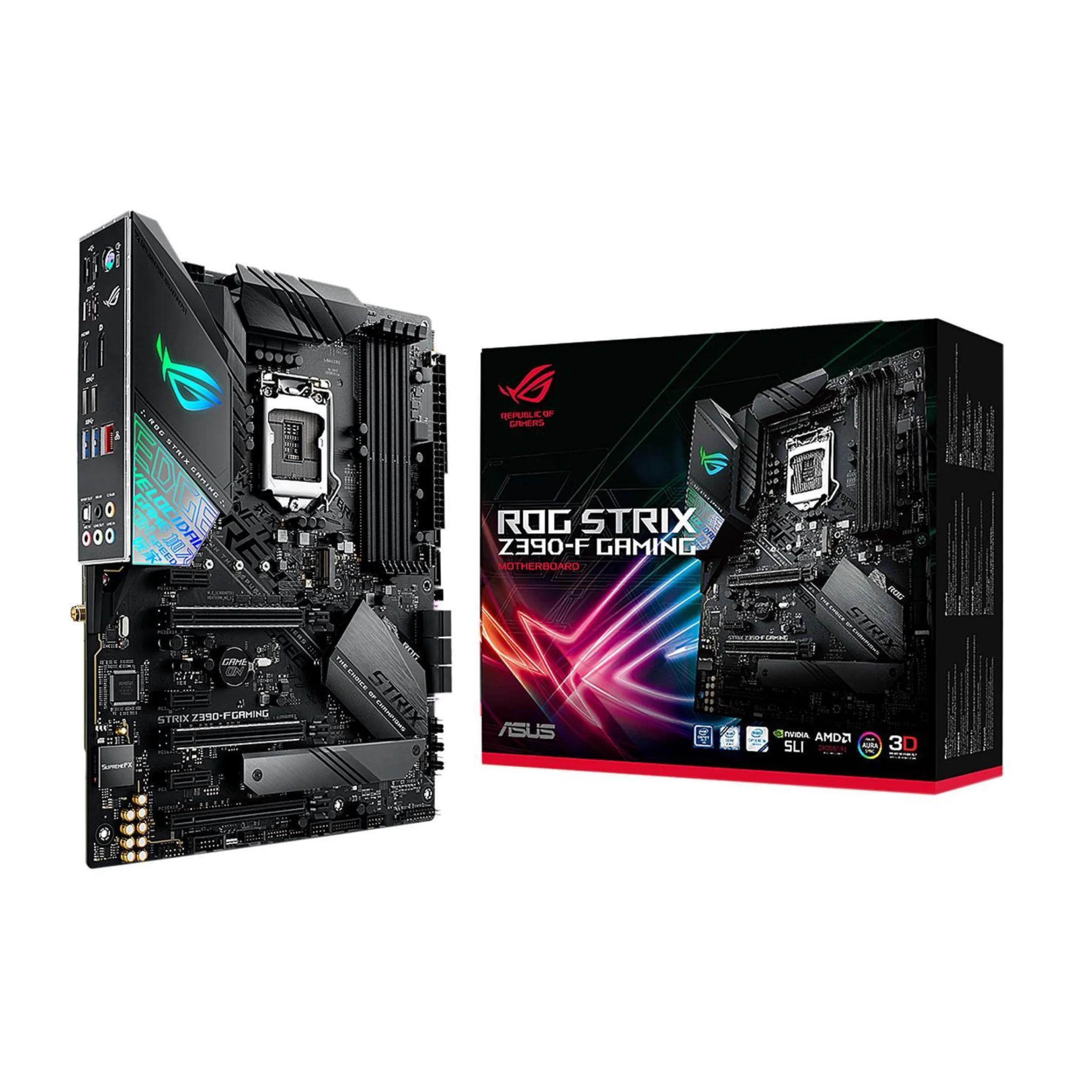ASUS ROG STRIX Z390-F GAMING LGA1151 ② ROG STRIX Z390-F GAMING | Motherboards | ROG Canada