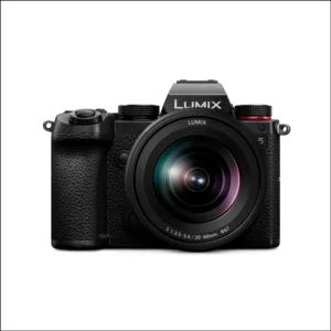 Panasonic Lumix DC-S5 Mirrorless Digital Camera with 20–60mm F3.5–5.6 Lens + Lumix S 50mm F1.8 (S-S50) – Black