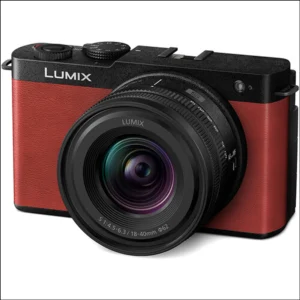 Panasonic Lumix DC-S9N Mirrorless Digital Camera with 18–40mm F/4.5–6.3 Lens (Red, DC-S9NR)