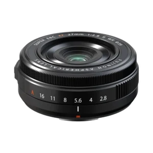 Fujifilm XF 27mm F2.8 R WR Lens (Black, Retail Packing)