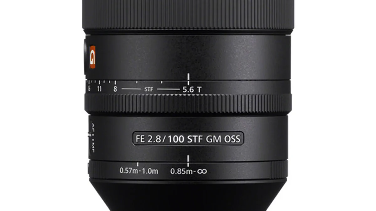 Sony FE 100mm f/2.8 STF GM OSS Lens (SEL100F28GM) - IT INNOVATION INC