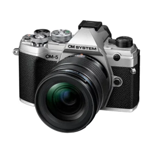 OM System OM-5 Mark II Mirrorless Camera with 12-45mm F/4 Pro Lens (Silver)